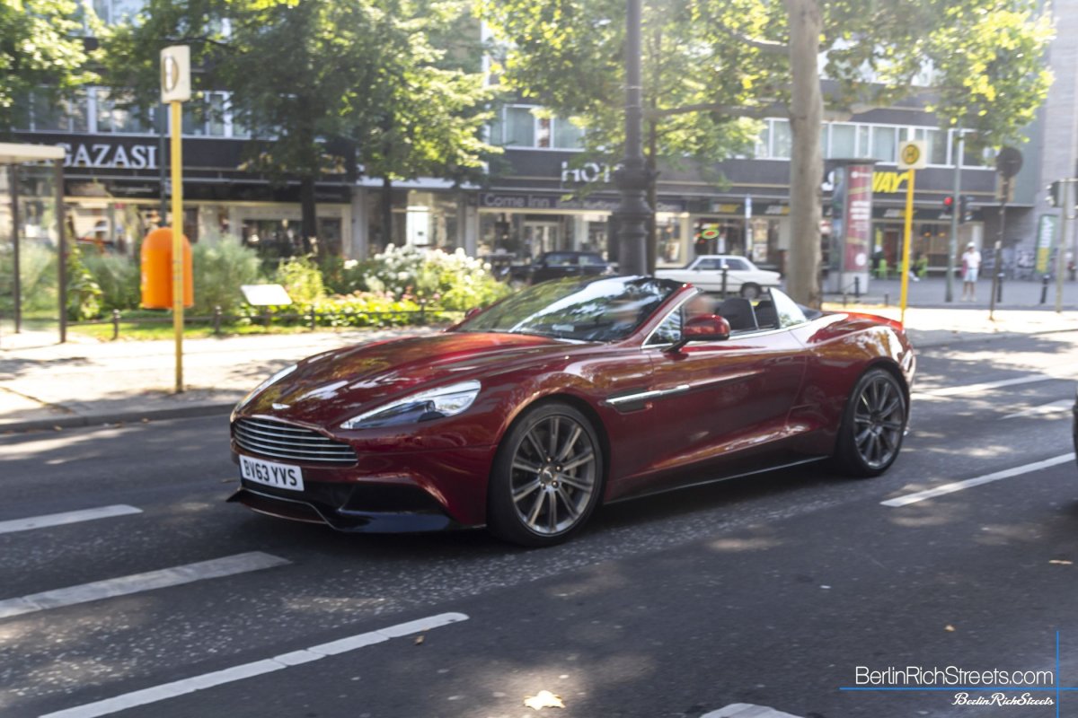 Aston Martin Vanquish Volante spotted in Berlin — BerlinRichStreets